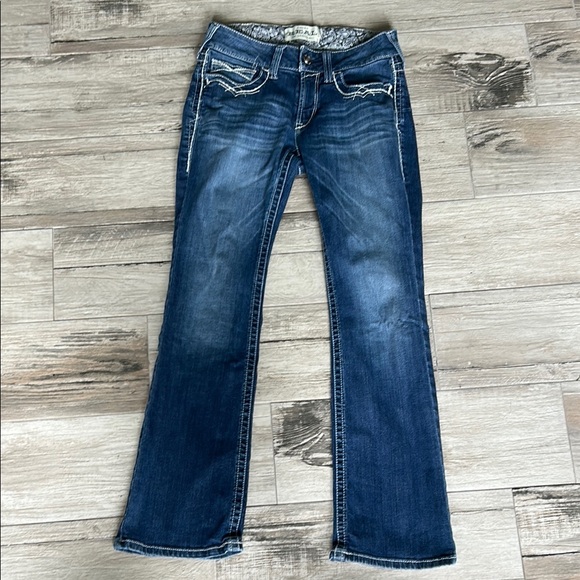 Ariat Women's Boot Cut Jeans in Classic Blue - Picture 1 of 7